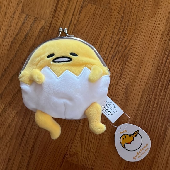 Gudetama coin purse NWT - Picture 1 of 3